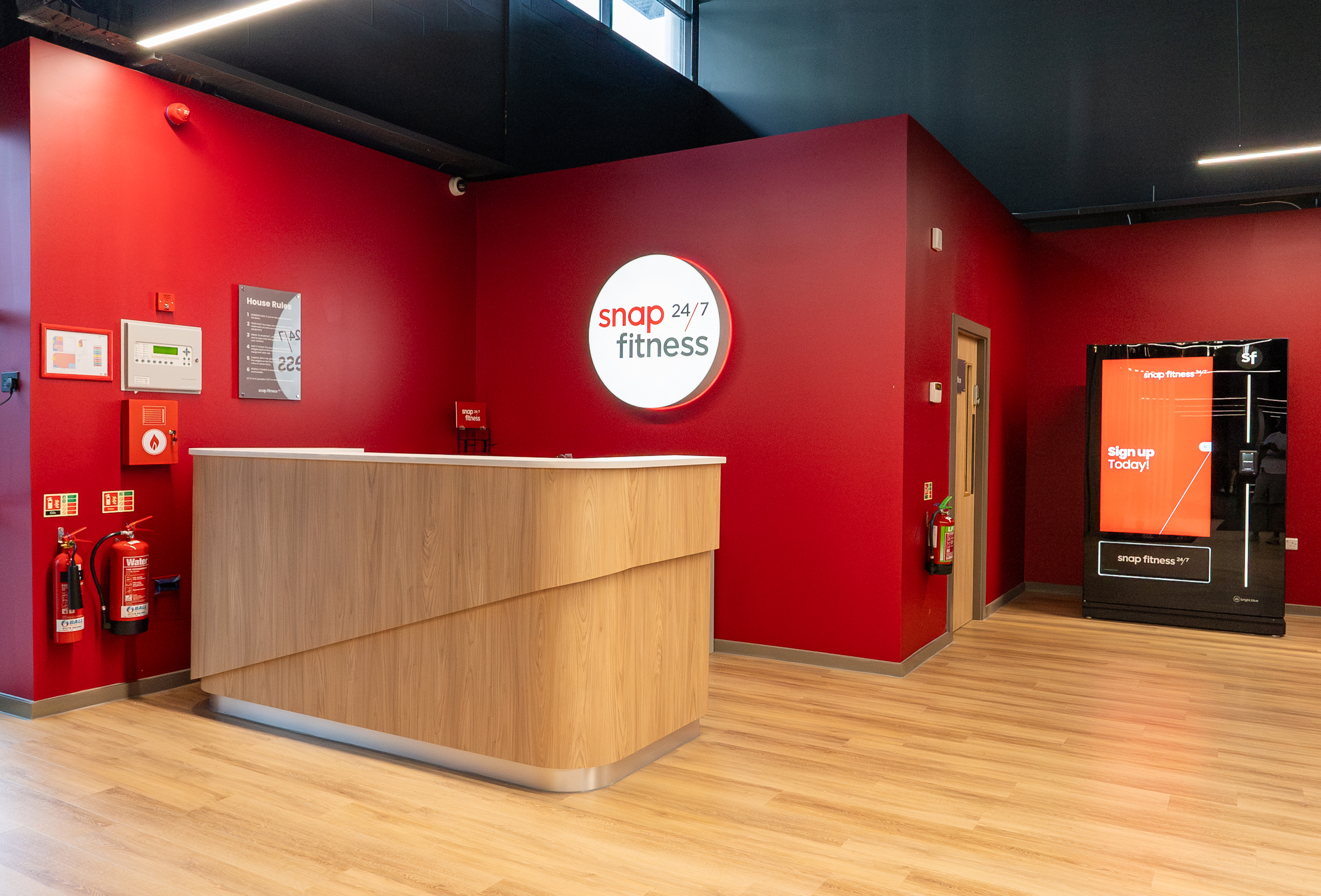 Snap Fitness Redditch - Reception Area